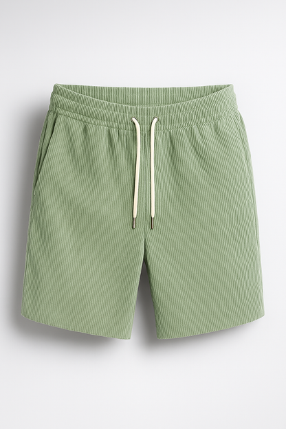 Milan | Freizeit-Shorts aus Cord mit Kordelzug