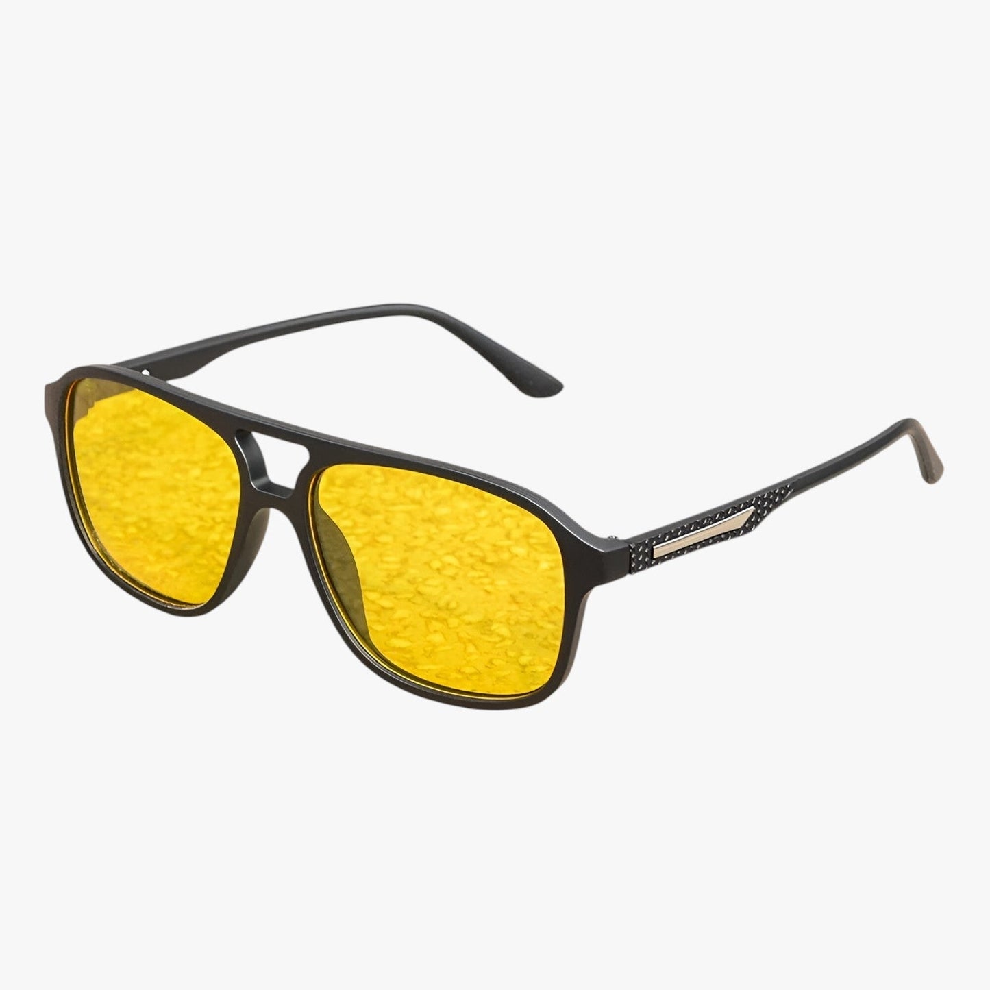 Harrison | Retro-Quadratische Sonnenbrille mit UV400-Schutz und Nachtblick