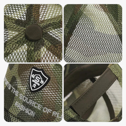 Brady | Atmungsaktive Sommer-Sportcap mit Visier Jungle