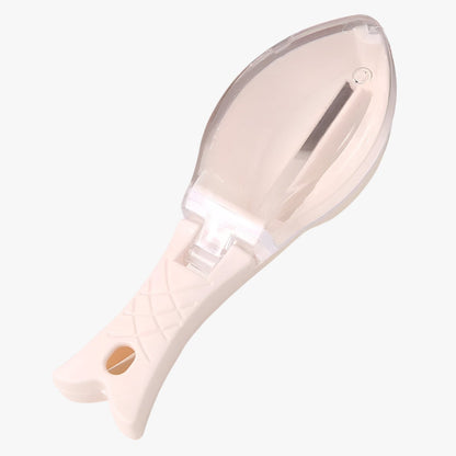 Gabriela | Visreiniger mit Deckel Schnell und Spritzfrei Schalen & Schaben