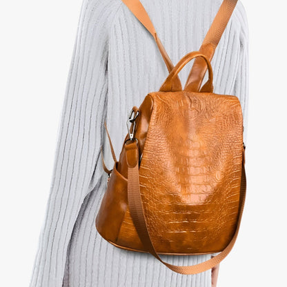 Mackenzie | Luxuriöser Diebstahlschutz-Weichleder-Rucksack