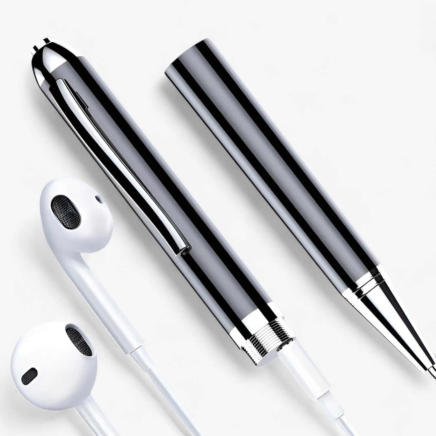 PenCam | 256GB Digitale Stiftaufnahmegerät mit Geräuschunterdrückung und MP3-Player