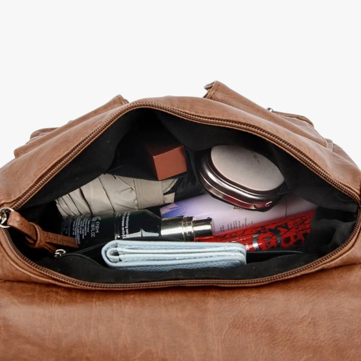 Amara | Elegante Vintage-Shopper aus PU-Leder