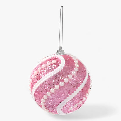 Weihnachtsschmuck aus Bällen - Elegante Hängedekoration für den Baum