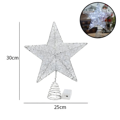 Sternenähnlich Elegant | Oben Stern Ornamente Weihnachtslicht - Beleuchten Sie Ihre Jahresendfeier