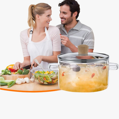 Mariz | Glas-Stahlpfanne – Nachhaltig und Transparent Kochen mit Leichtigkeit