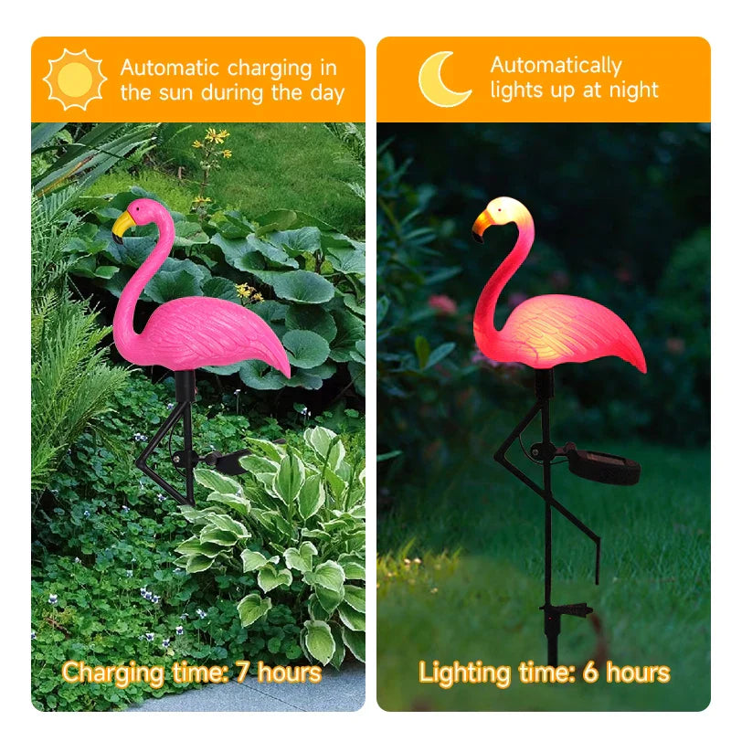 FairyFlamingo™  – Magische Abendstunden in Ihrem Garten