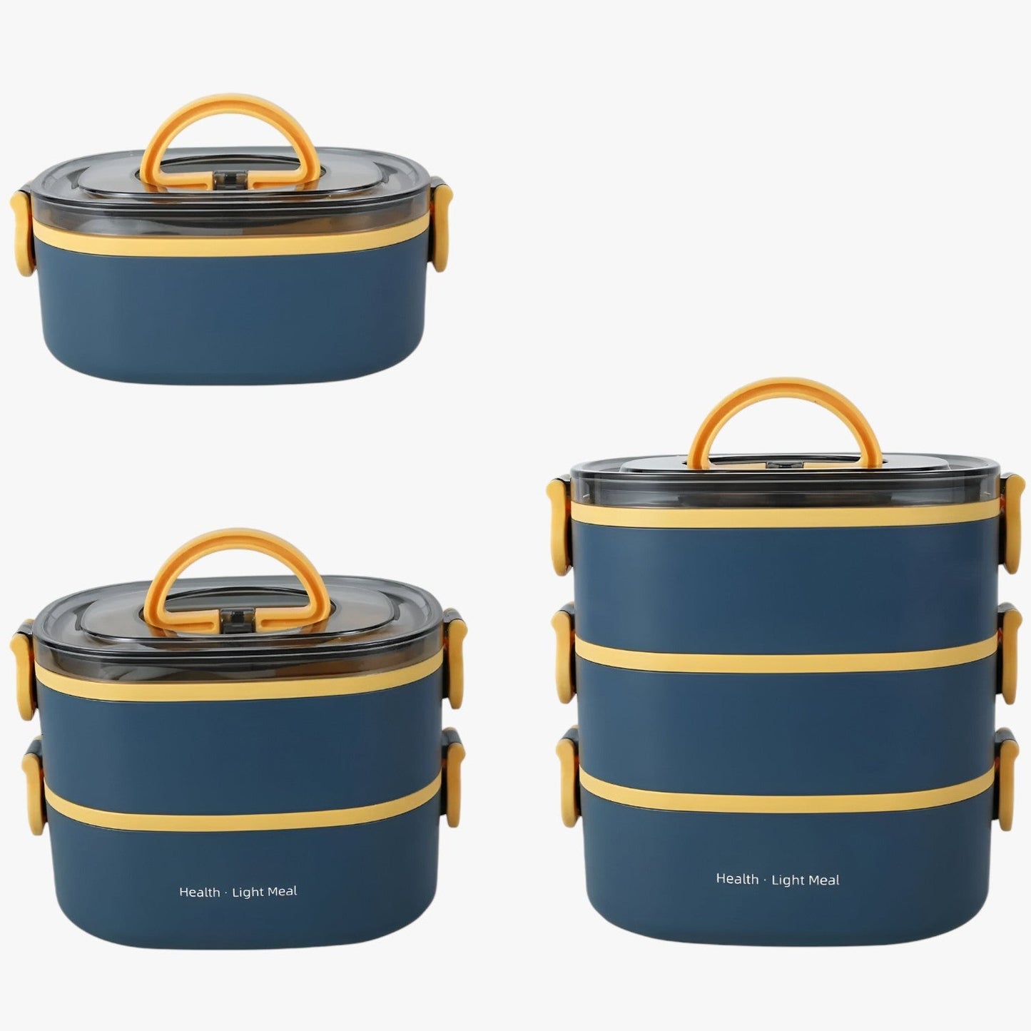 Frankie | 2000 ml bruchbox mit 3 Fächern, auslaufsicher