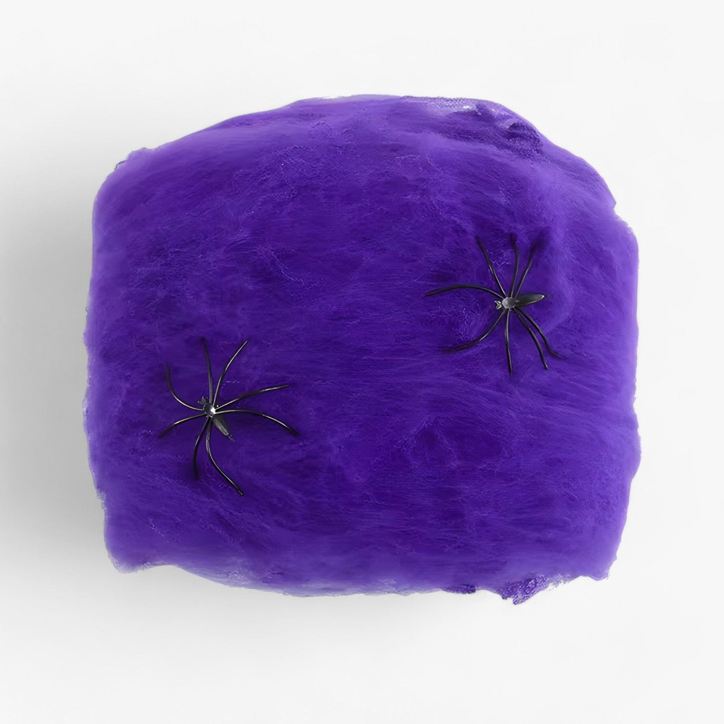 Halloween-Webennetz - Dehnbares Spinnennetz und Spinnen für düstere Party-Accessoires