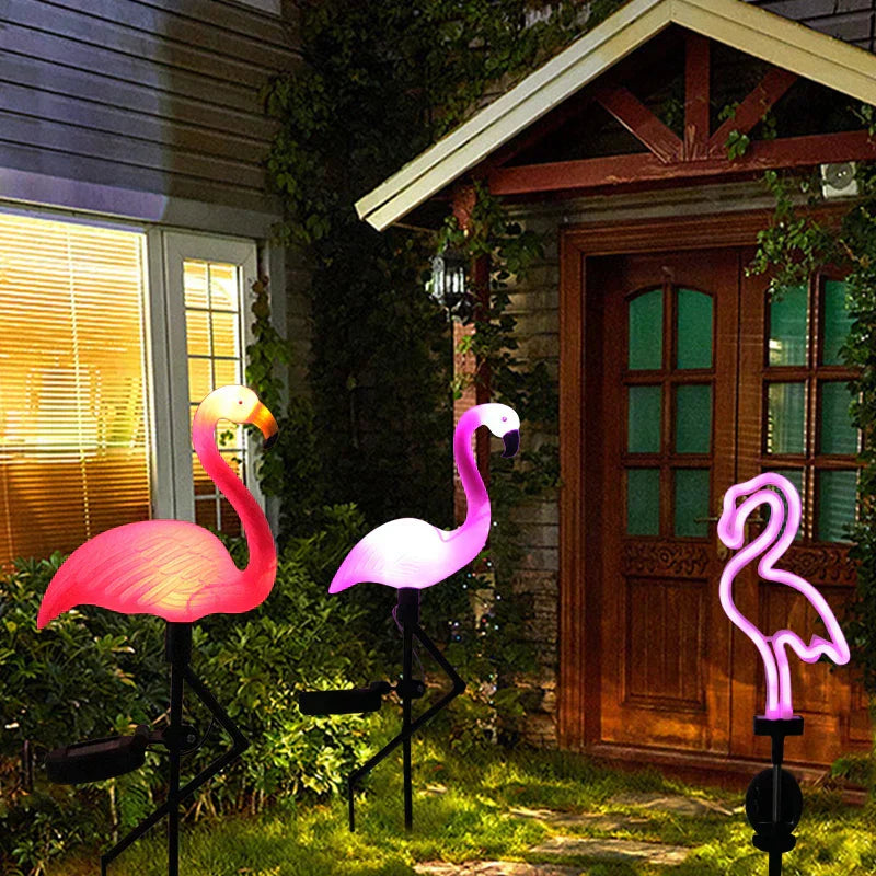 FairyFlamingo™  – Magische Abendstunden in Ihrem Garten