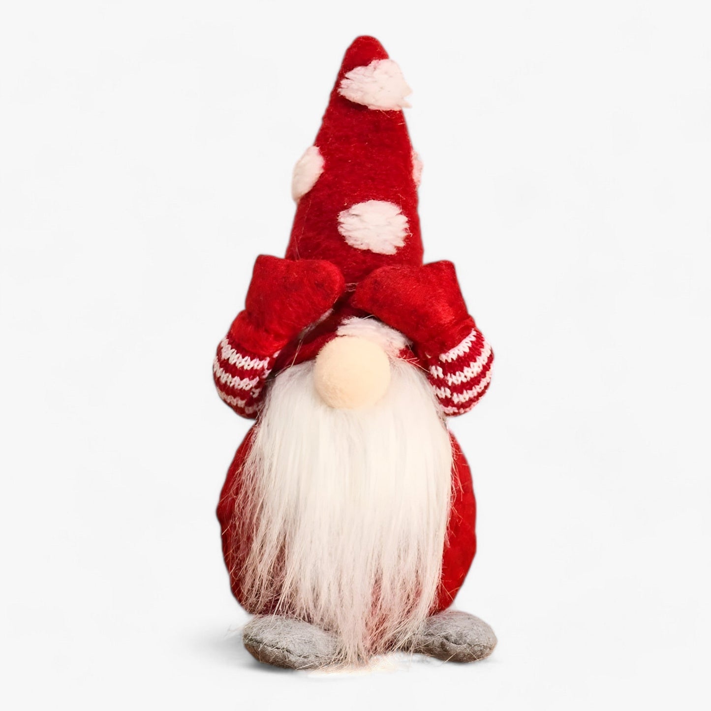 SantaFace | Weihnachtsfigur ohne Gesicht - Fügen Sie Ihren Dekorationen einen geheimn+isvollen Touch hinzu