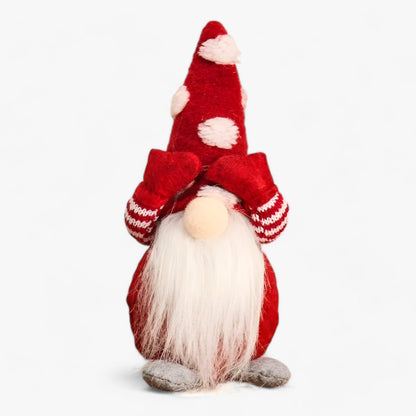 SantaFace | Weihnachtsfigur ohne Gesicht - Fügen Sie Ihren Dekorationen einen geheimn+isvollen Touch hinzu