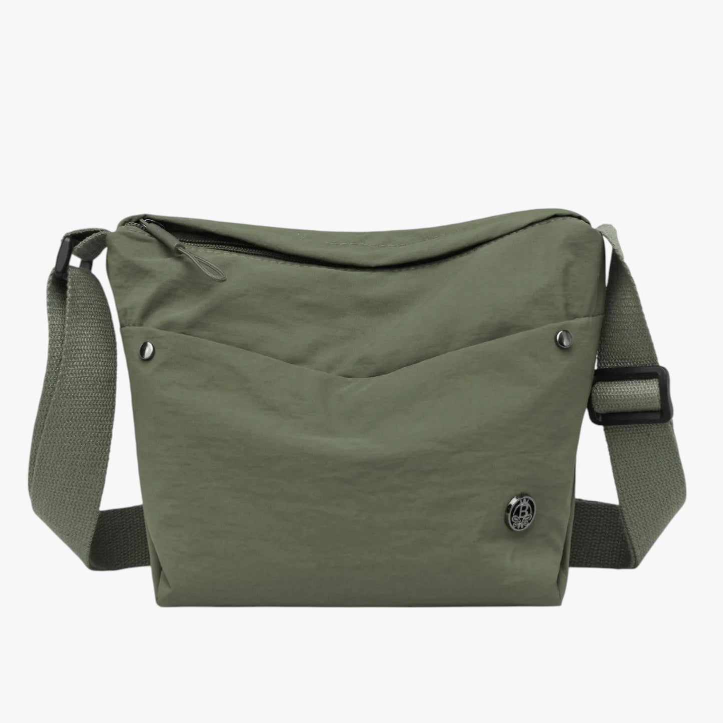 Sara | Damen Umhängetasche aus Wasserfestem Nylon, Großzügig und Modisch