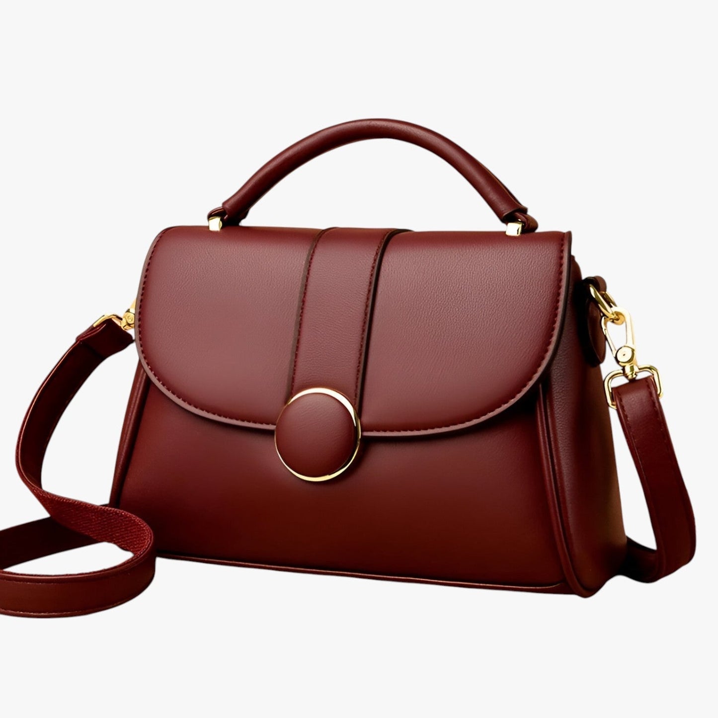 Suzy | Elegante Umhängetasche mit Markensignet