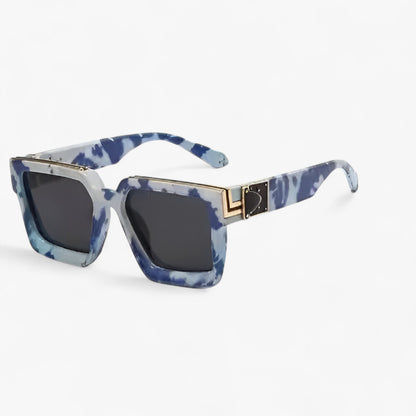 Ulrich | Vintage quadratische Sonnenbrille für Männer und Frauen