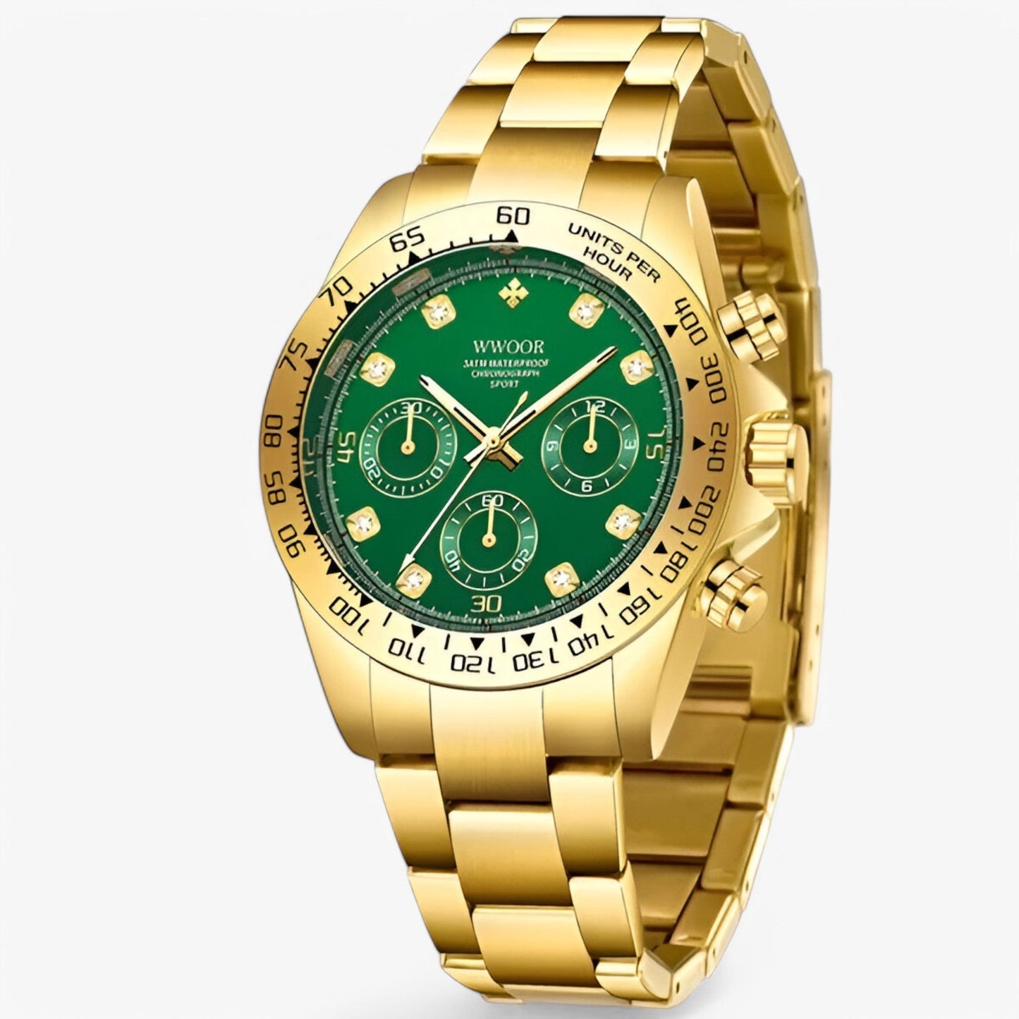 Kashmir | Luxus Chronograph Uhr aus Edelstahl