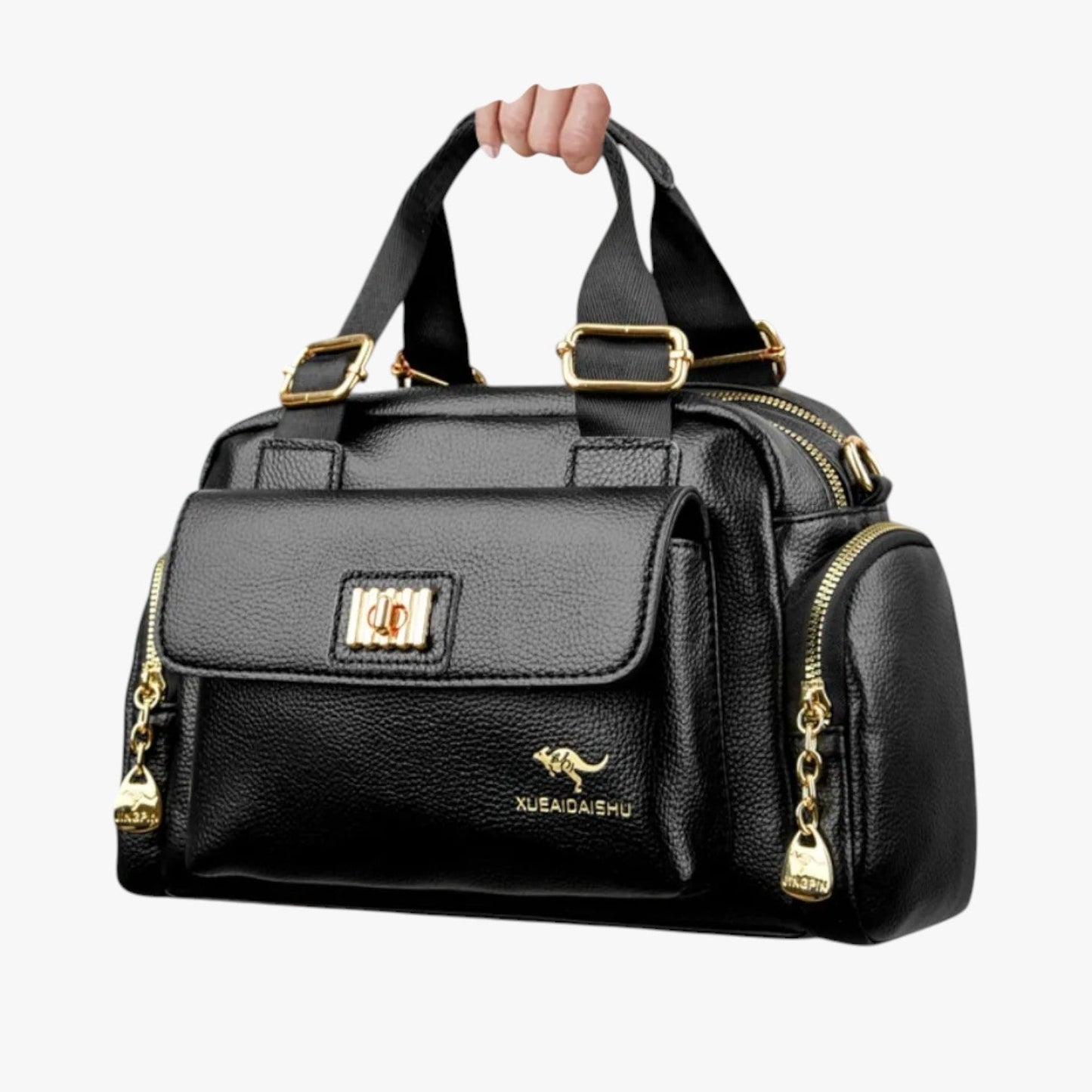 Siera | Eleganz und Praktikabilität für jeden Tag – Mehrzwecktasche aus PU-Leder