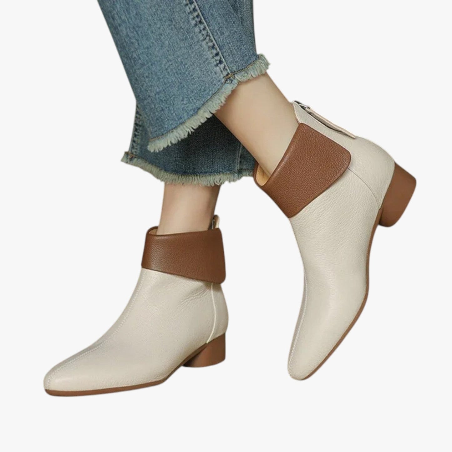 Amelia | Retro-Lederstiefel: Komfort und Stil für den Herbst