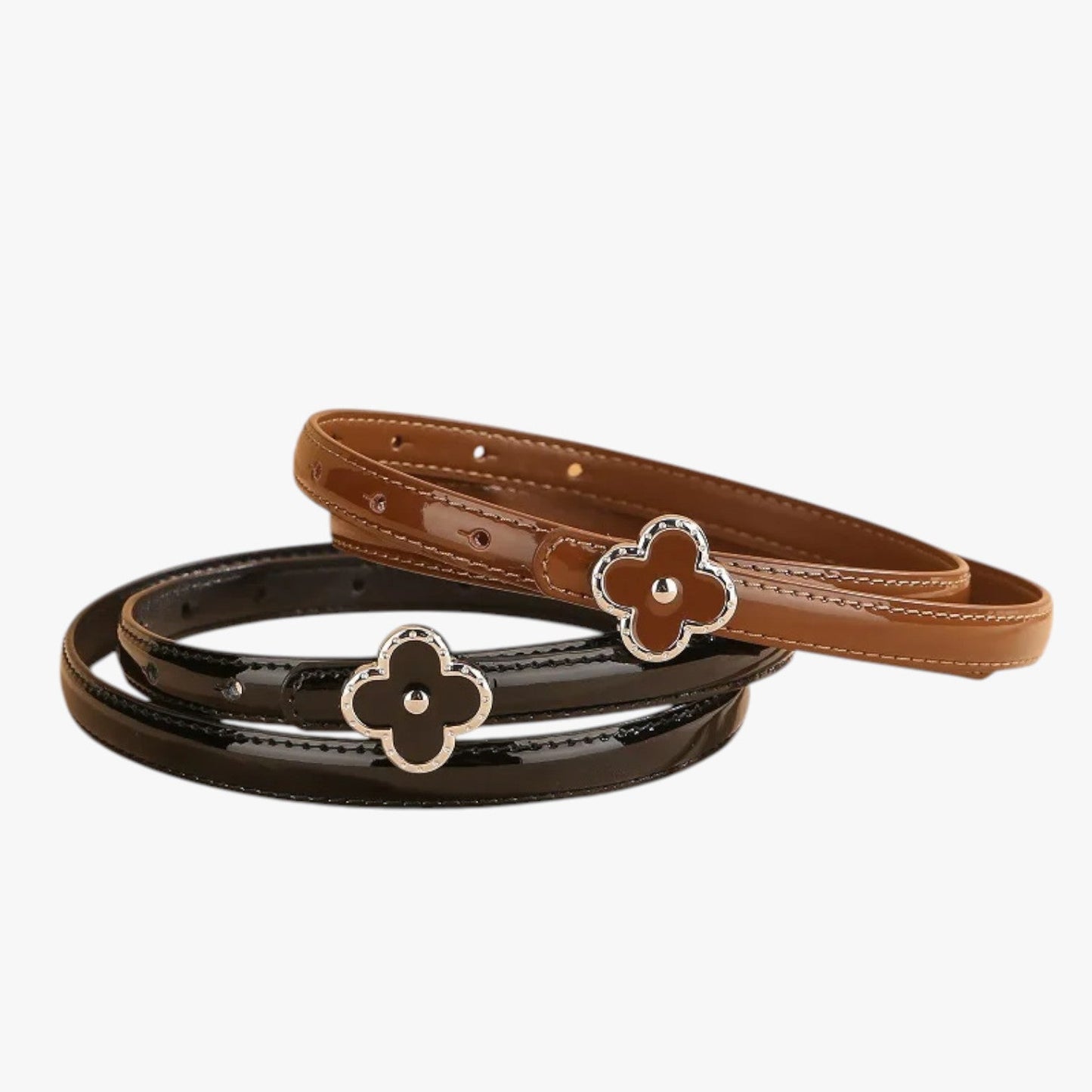 Lilly | Schmale Taille aus Echtleder für elegante Outfits