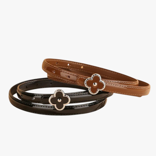 Lilly | Schmale Taille aus Echtleder für elegante Outfits