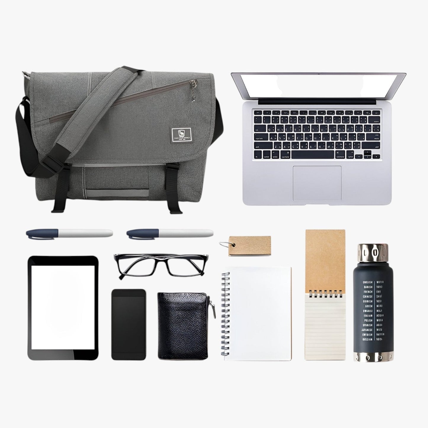 Jordan | Vielseitige Umhängetasche für 15” Laptop