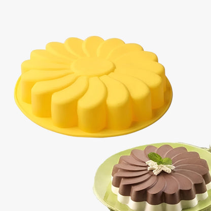 Florence | Antihaft-Silikonbackform für Kuchen und Brot 3D