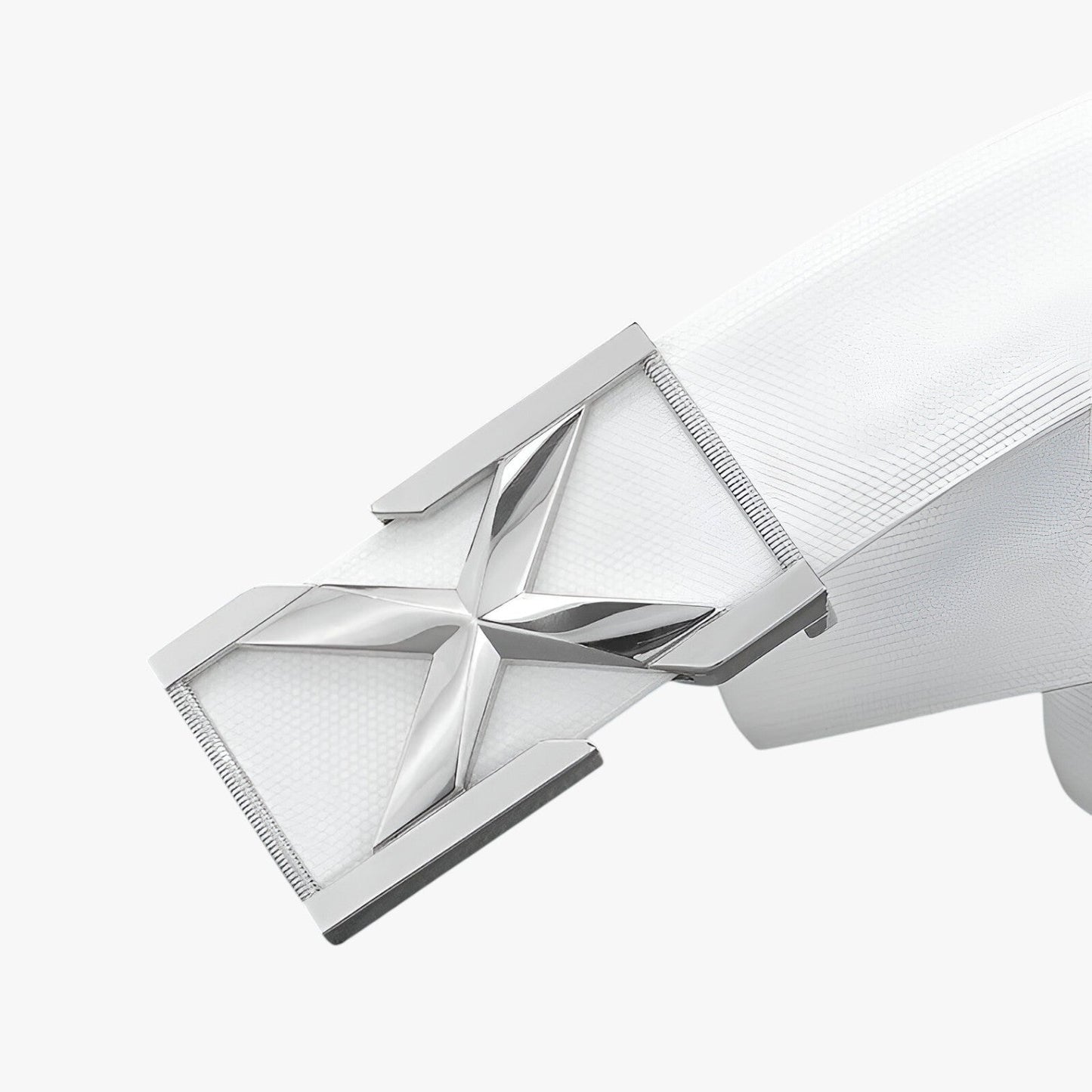 Luke | Herren-Gürtel mit X-Schnalle, luxuriöser Casual-Stil für Jugendliche