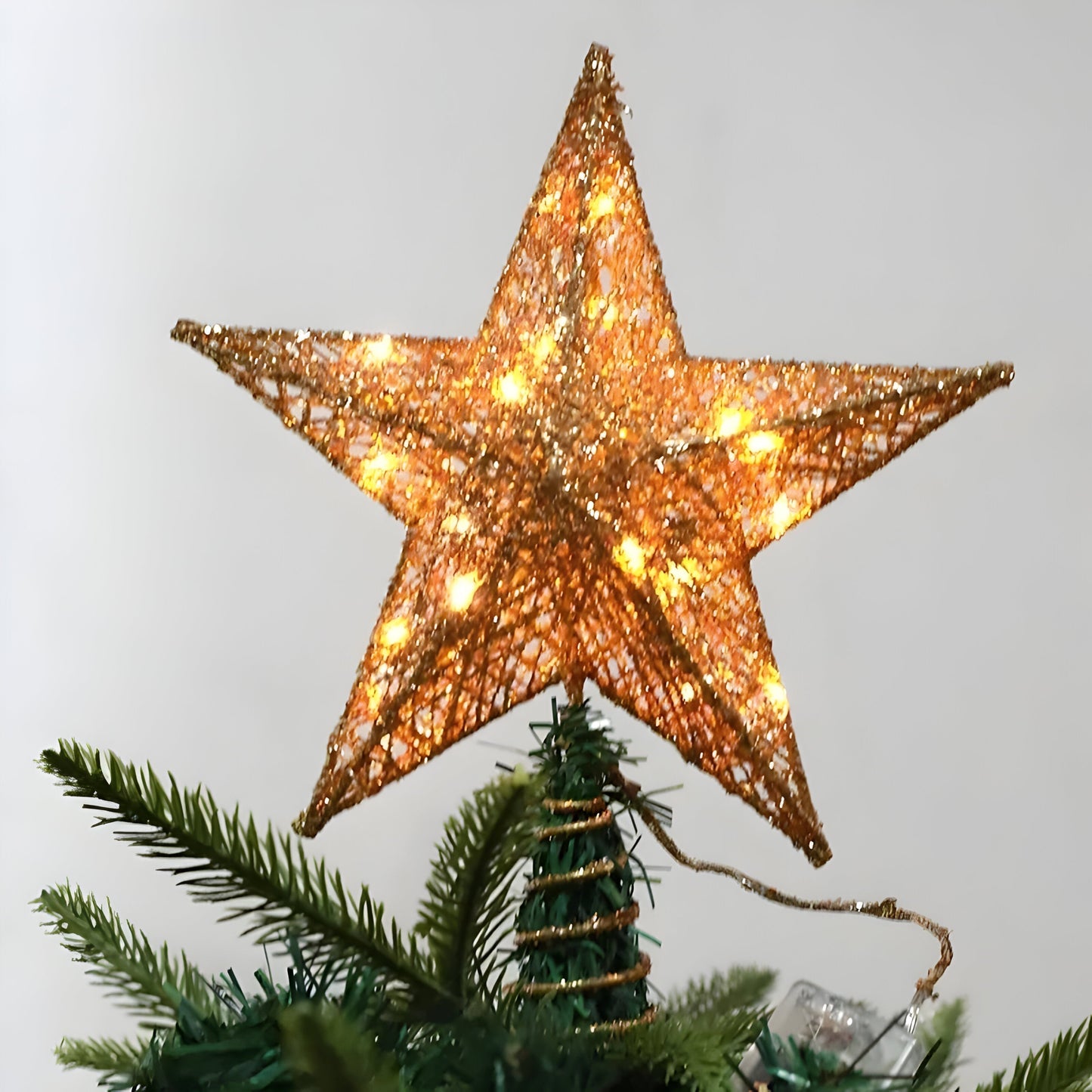 Sternenähnlich Elegant | Oben Stern Ornamente Weihnachtslicht - Beleuchten Sie Ihre Jahresendfeier