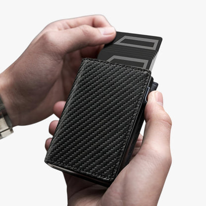 Finley | Schlanker RFID-Brieftasche mit Münzfach und Kartenclip