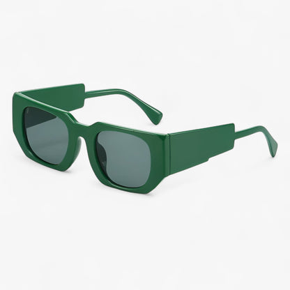 Axel | Rechteckige Sonnenbrille im Punk-Stil 2025