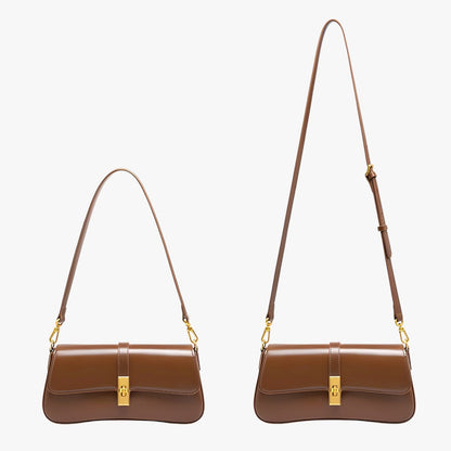 Alaia | Luxus-Ledertasche Baguette in echtem Leder