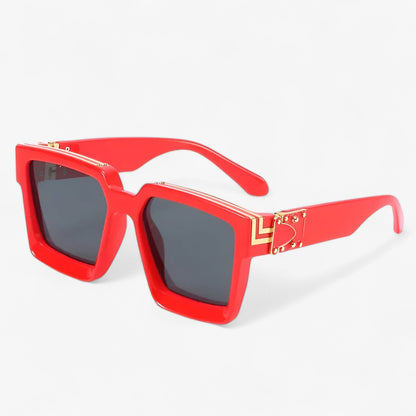 Manuel | Retro quadratische Sonnenbrille für Herren