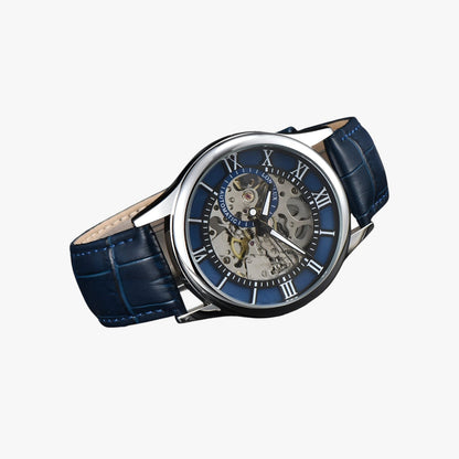 Robert | Elegante wasserdichtes Armbanduhr aus Leder