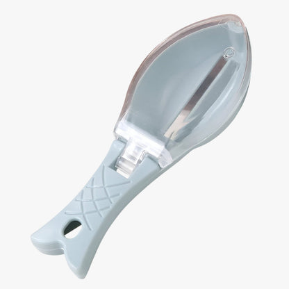 Gabriela | Visreiniger mit Deckel Schnell und Spritzfrei Schalen & Schaben