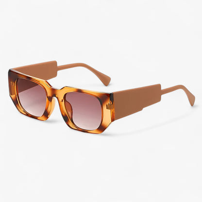 Axel | Rechteckige Sonnenbrille im Punk-Stil 2025