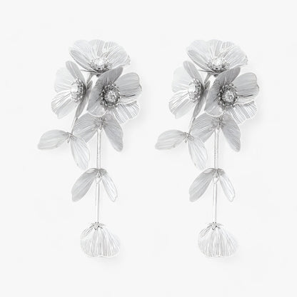 Zoë | Vintage-Blumen-Ohrringe – Elegant und Einzigartig