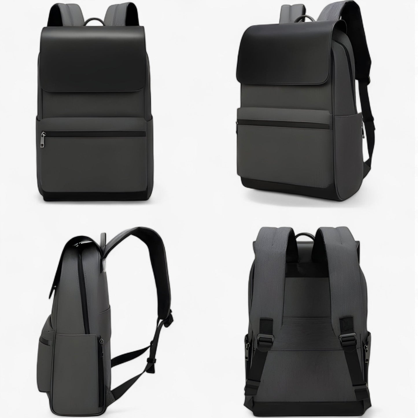 Simon | Edge Pro Rucksack schwarz matt