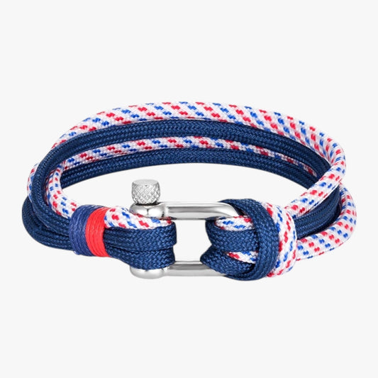 Tristan | Survival Paracord Armband mit Marinehaken