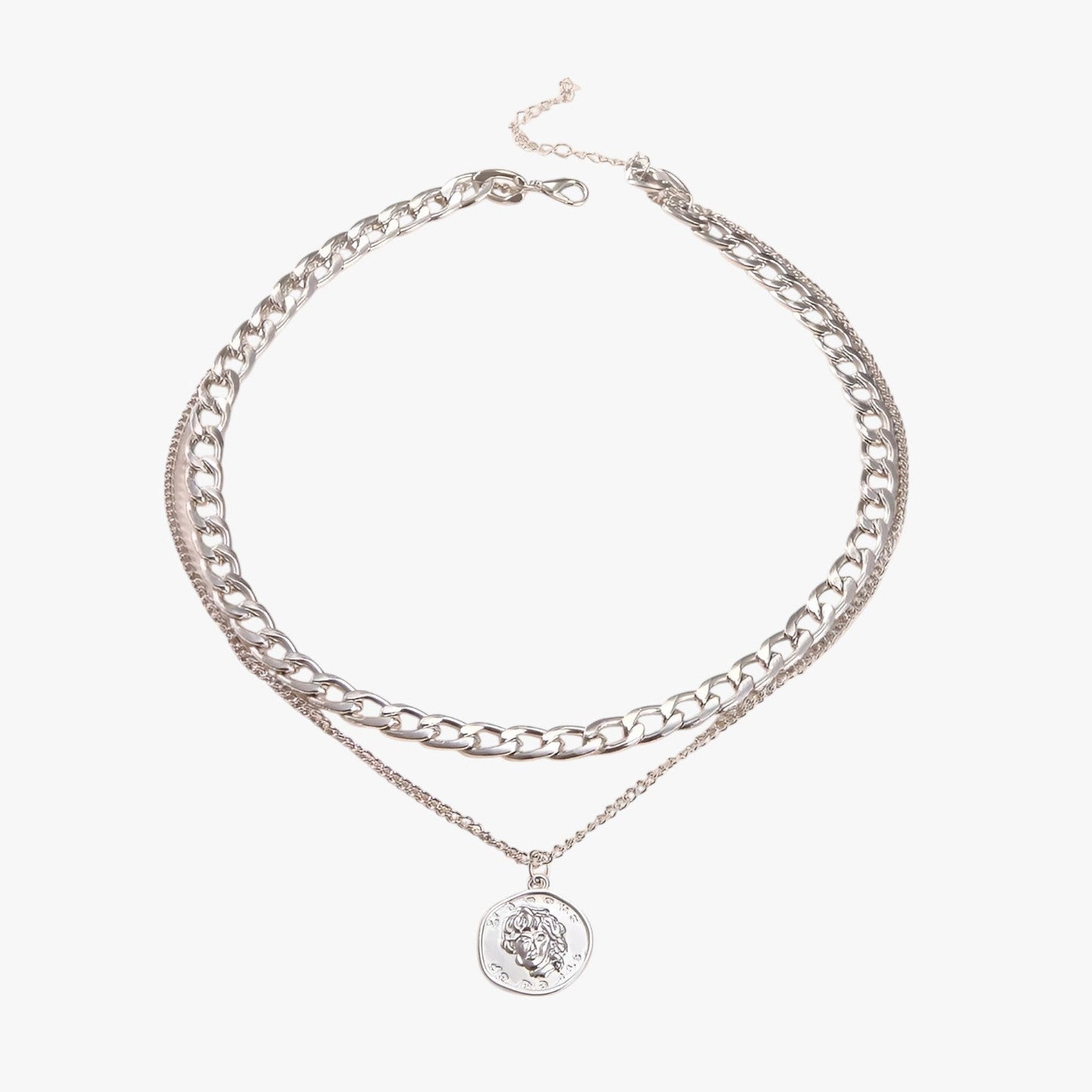 Genevieve | Mehrlagige Münzkette