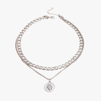 Genevieve | Mehrlagige Münzkette