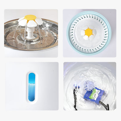 Automatischer Wasserspender - Gefiltertes frisches Wasser für Haustiere