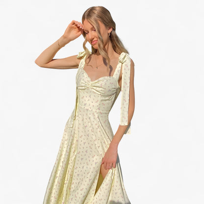 Evie - Elegantes Kleid mit Blumenmuster