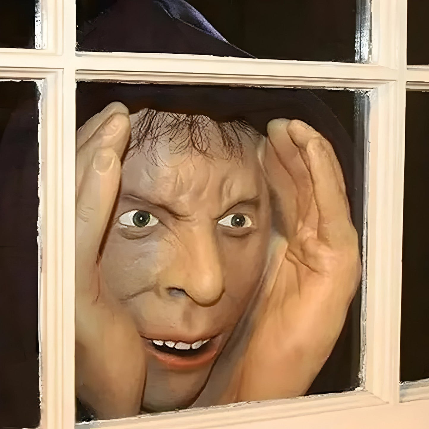 Hängende Clownmaske - Gruselige Halloween-Dekoration