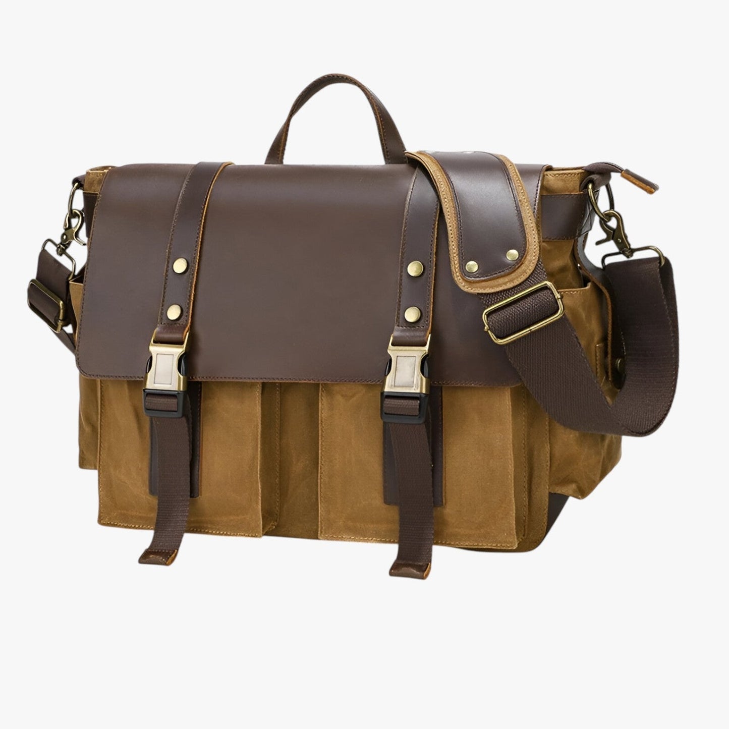 Israel | Vintage-Leder-Messenger für Börse