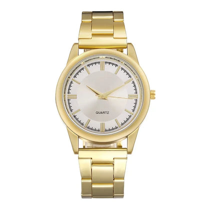 Klassische Quarzuhr - Stilvolles Edelstahl-Design