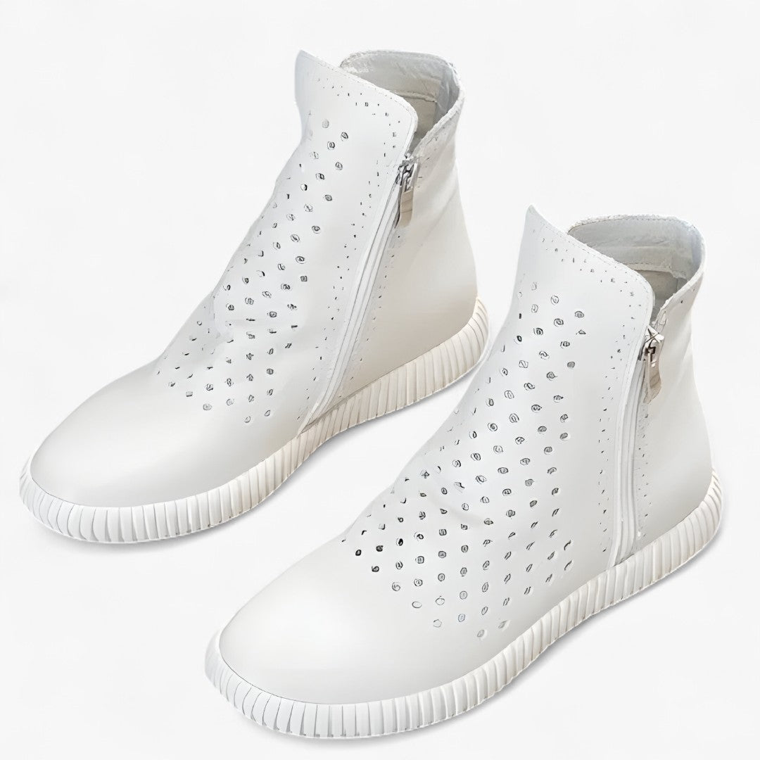 Dalia | Gladiatorenschuhe aus echtem Leder mit schmalem Schnitt im Boho-Stil