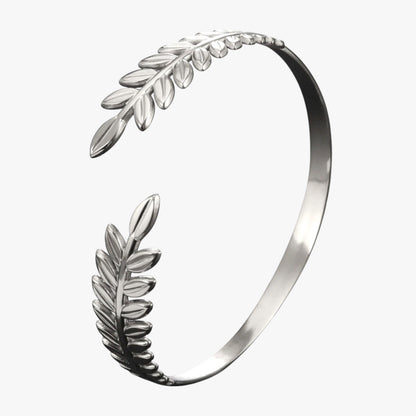 Adele | Goldener Boho-Armband mit Lorbeerblatt – Zeitlose Eleganz, die begeistert