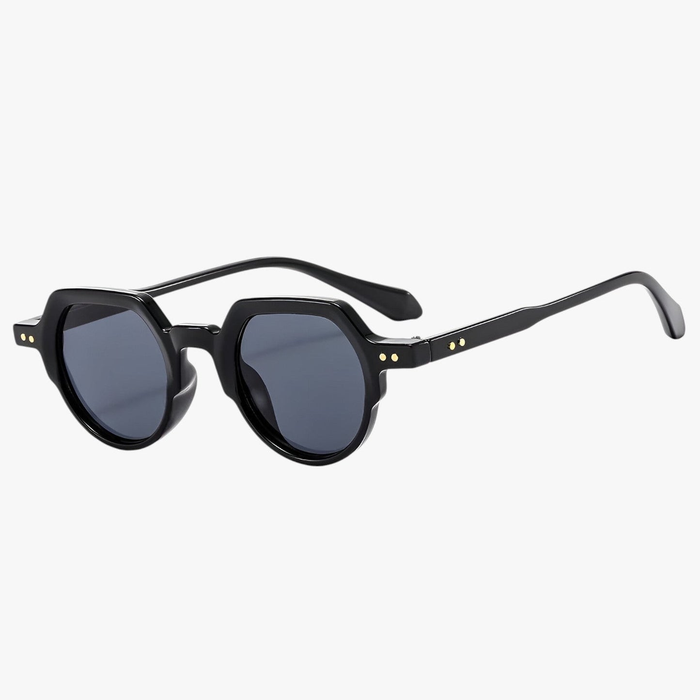 Eden | Sonnenbrille Punk UV400 Unregelmäßiges Retro-Design mit Ozeanischen Gläsern
