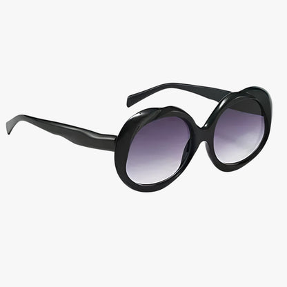 Camila | Ovaler Sonnenbrille aus Metall UV400
