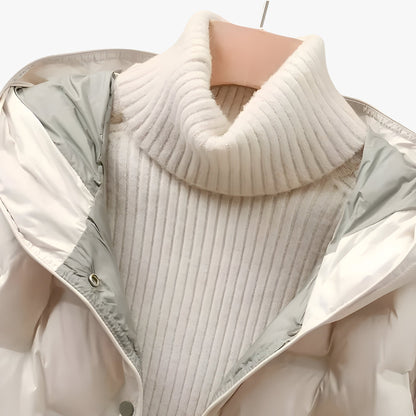 Isabel | Kapuzenjacke - Weich und isoliert